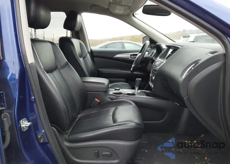 2019 Nissan Pathfinder Sl z USA, uszkodzony, nr VIN 5N1DR2MM3KC612822